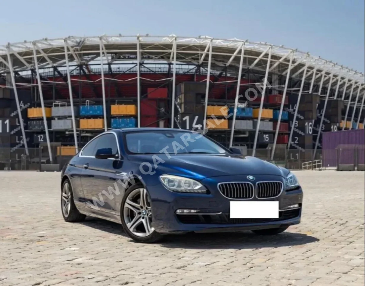 BMW  6-Series  640i  2015  Automatic  109,000 Km  6 Cylinder  Rear Wheel Drive (RWD)  Coupe / Sport  Blue