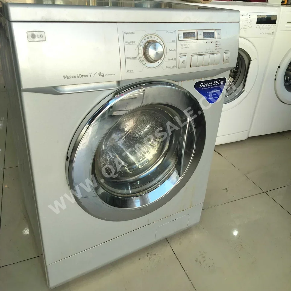 Washers & Dryers Sets LG /  7 Kg  Stainless Steel  With Delivery  With Installation  Front Load Washer  Electric