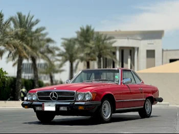 Mercedes-Benz  SL  380  1981  Automatic  161,000 Km  8 Cylinder  Rear Wheel Drive (RWD)  Coupe / Sport  Red
