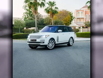Land Rover  Range Rover  Vogue Super charged  2014  Automatic  181,000 Km  8 Cylinder  Four Wheel Drive (4WD)  SUV  White