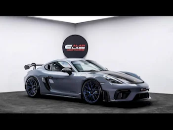 Porsche  Cayman  GT4 RS  2023  Automatic  809 Km  6 Cylinder  All Wheel Drive (AWD)  Coupe / Sport  Gray and Black