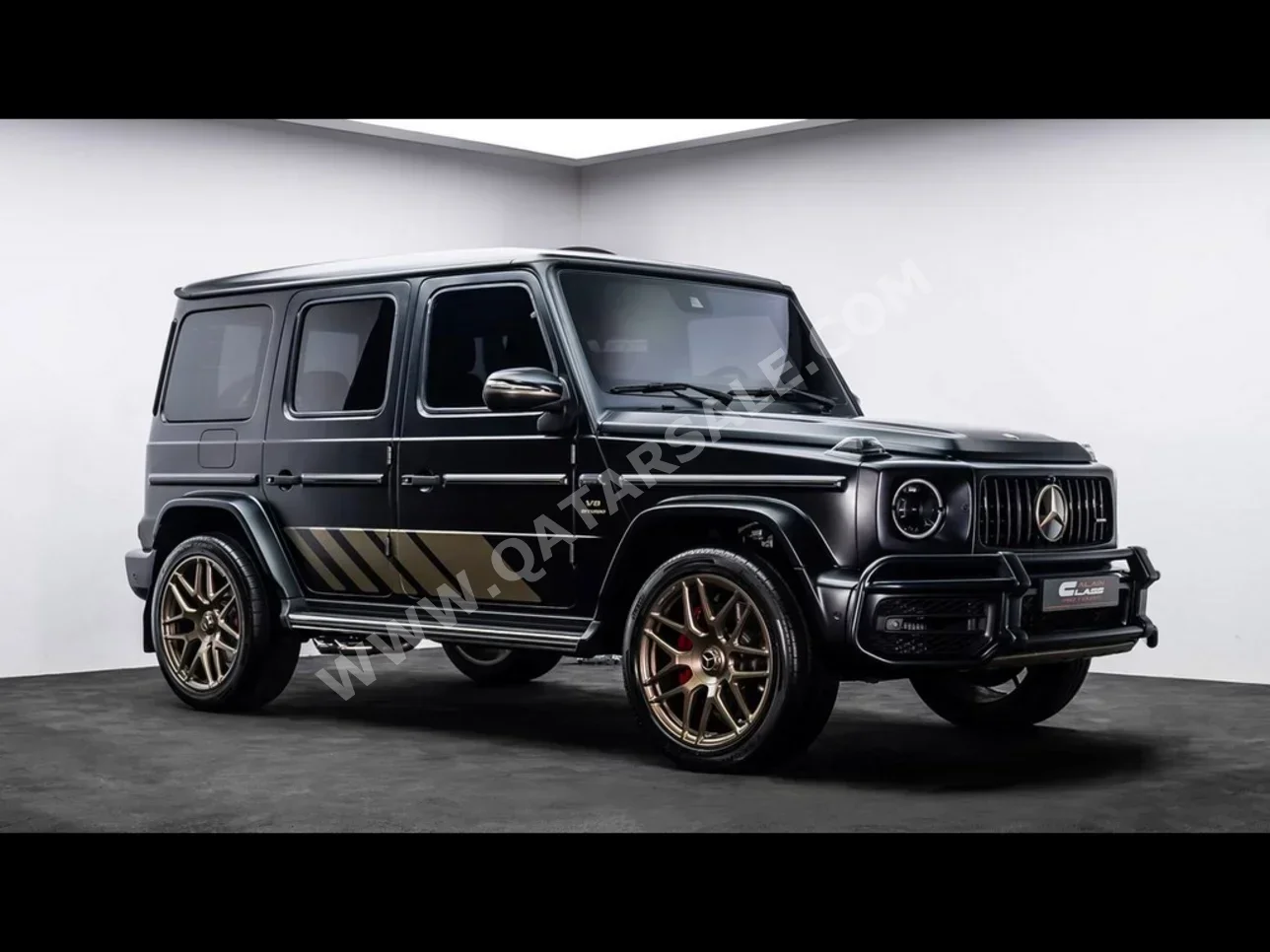 Mercedes-Benz  G-Class  63 AMG Edition 1  2024  Automatic  491 Km  8 Cylinder  Four Wheel Drive (4WD)  SUV  Black and Gold  With Warranty