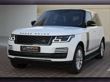Land Rover  Range Rover  Vogue HSE  2018  Automatic  81,000 Km  6 Cylinder  Four Wheel Drive (4WD)  SUV  White  With Warranty