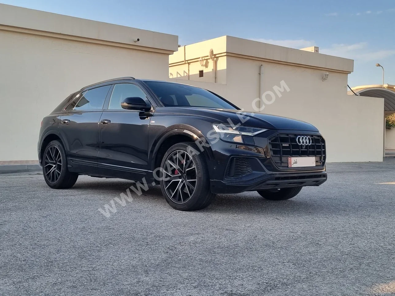 Audi  Q8  2019  Automatic  45,000 Km  6 Cylinder  Four Wheel Drive (4WD)  SUV  Black