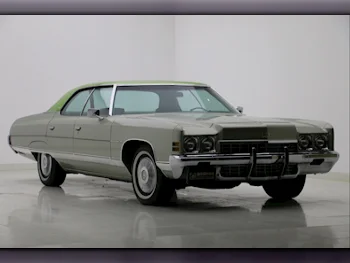 Chevrolet  Caprice  1972  Automatic  34,000 Km  8 Cylinder  Rear Wheel Drive (RWD)  Classic  Green