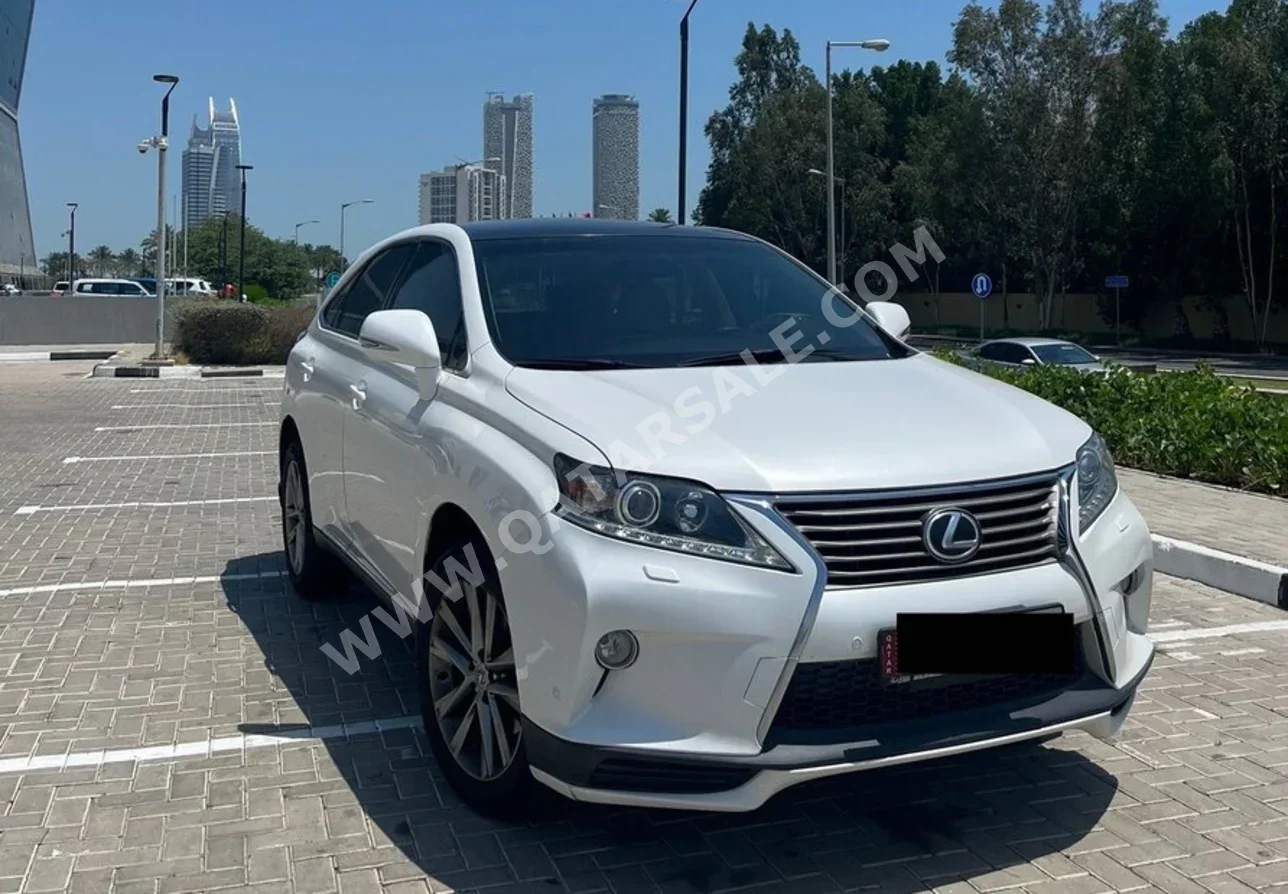 Lexus  RX  350  2013  Automatic  79,000 Km  6 Cylinder  Four Wheel Drive (4WD)  SUV  White