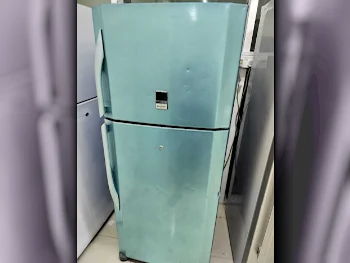SHARP  Bottom Freezer Refrigerator  Blue