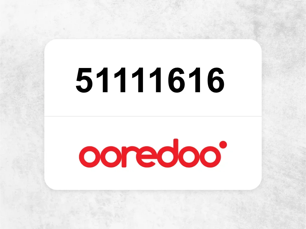 Ooredoo Mobile Phone  51111616