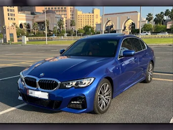BMW  3-Series  320i  2020  Automatic  64,000 Km  4 Cylinder  Rear Wheel Drive (RWD)  Sedan  Blue  With Warranty