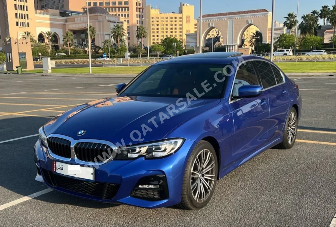 BMW  3-Series  320i  2020  Automatic  64,000 Km  4 Cylinder  Rear Wheel Drive (RWD)  Sedan  Blue  With Warranty