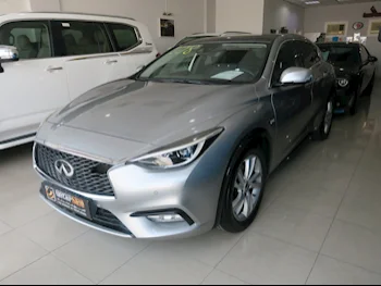 Infiniti  Q  30  2018  Automatic  66,000 Km  4 Cylinder  Front Wheel Drive (FWD)  Hatchback  Gray