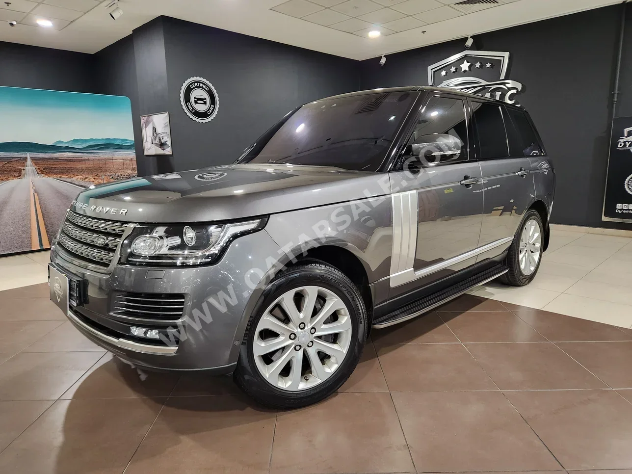 Land Rover  Range Rover  Vogue  2017  Automatic  66,000 Km  6 Cylinder  Four Wheel Drive (4WD)  SUV  Gray  With Warranty