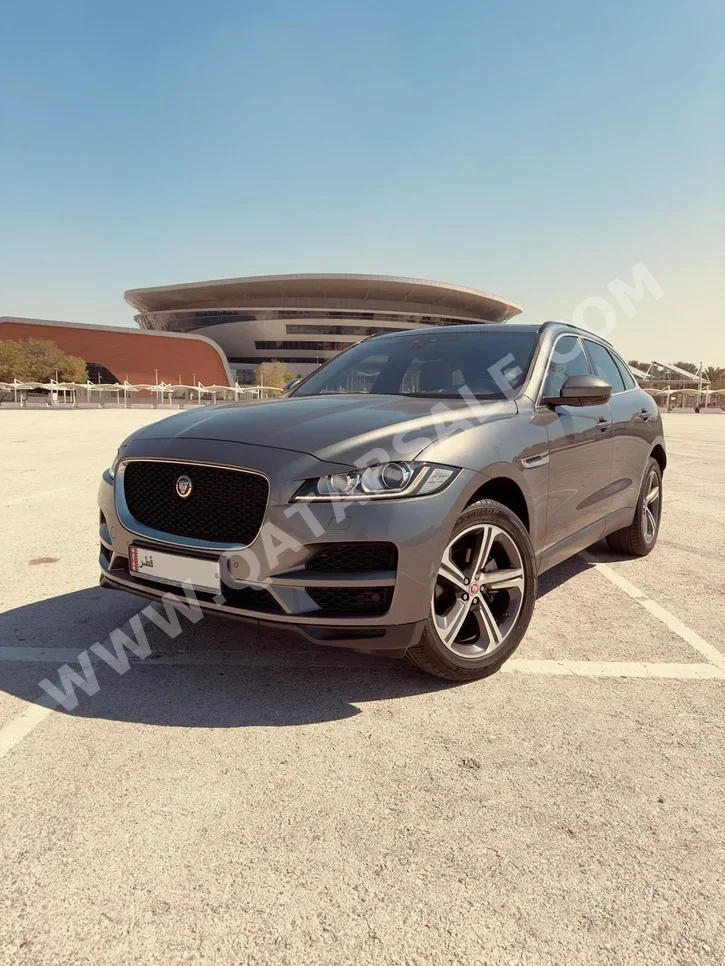 Jaguar  F-Pace  First Edition  2019  Automatic  40,000 Km  4 Cylinder  Four Wheel Drive (4WD)  SUV  Gray