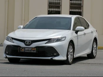 Toyota  Camry  GLE  2018  Automatic  144,000 Km  4 Cylinder  Front Wheel Drive (FWD)  Sedan  White