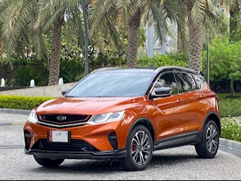 Geely  Coolray  Sport Limited  2021  Automatic  33,000 Km  3 Cylinder  Rear Wheel Drive (RWD)  SUV  Orange  With Warranty