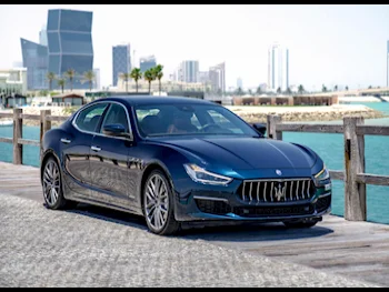 Maserati  Ghibli  2021  Automatic  20,000 Km  6 Cylinder  Rear Wheel Drive (RWD)  Sedan  Blue  With Warranty
