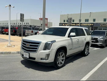 Cadillac  Escalade  2015  Automatic  226,000 Km  8 Cylinder  Four Wheel Drive (4WD)  SUV  White