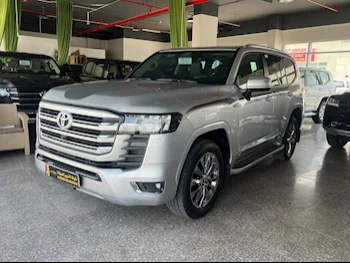 Toyota  Land Cruiser  GXR Twin Turbo  2023  Automatic  18,000 Km  6 Cylinder  Four Wheel Drive (4WD)  SUV  Silver  With Warranty