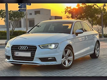  Audi  A3  2015  Automatic  97,000 Km  4 Cylinder  Front Wheel Drive (FWD)  Sedan  White  With Warranty