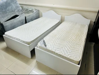 Beds Single  White