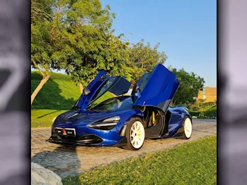 Mclaren  720  S  2021  Automatic  9,600 Km  8 Cylinder  Rear Wheel Drive (RWD)  Coupe / Sport  Blue  With Warranty