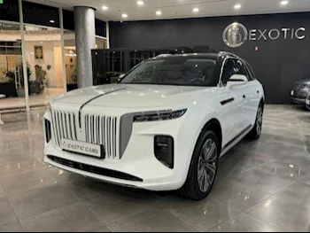 Hongqi  E-HS9  2023  Automatic  13,000 Km  6 Cylinder  All Wheel Drive (AWD)  SUV  White  With Warranty