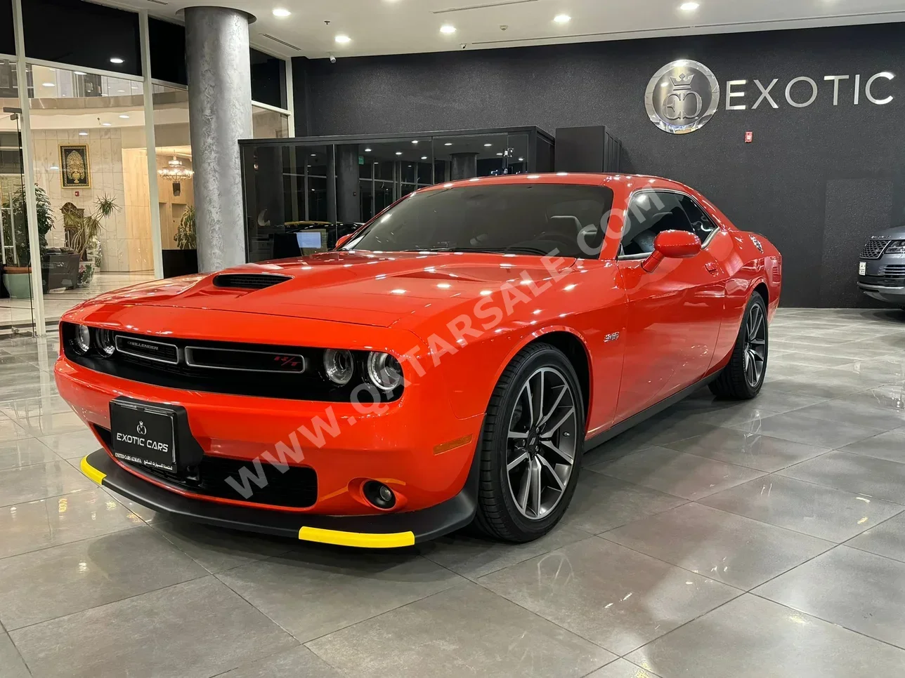 Dodge  Challenger  R/T  2023  Automatic  700 Km  8 Cylinder  Rear Wheel Drive (RWD)  Coupe / Sport  Orange  With Warranty