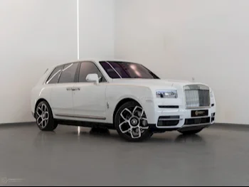 Rolls-Royce  Cullinan  2023  Automatic  7,950 Km  12 Cylinder  Four Wheel Drive (4WD)  SUV  White  With Warranty
