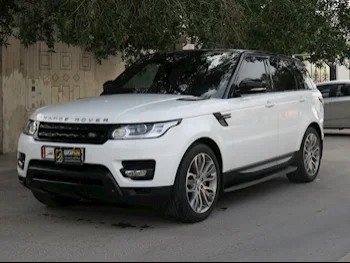 Land Rover  Range Rover  Sport Super charged  2014  Automatic  92,000 Km  8 Cylinder  Four Wheel Drive (4WD)  SUV  White