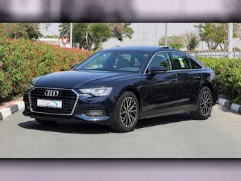 Audi  A6  45 TFSI  2023  Automatic  10,000 Km  4 Cylinder  Front Wheel Drive (FWD)  Sedan  Blue  With Warranty