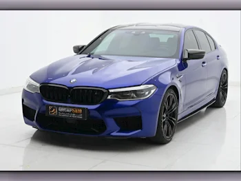 BMW  M-Series  5  2018  Automatic  122,000 Km  8 Cylinder  Rear Wheel Drive (RWD)  Sedan  Blue