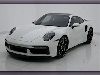 Porsche  911  Turbo  2021  Automatic  28,000 Km  6 Cylinder  Rear Wheel Drive (RWD)  Coupe / Sport  White  With Warranty