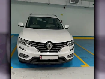 Renault  Koleos  2018  Automatic  38,000 Km  4 Cylinder  Front Wheel Drive (FWD)  SUV  White