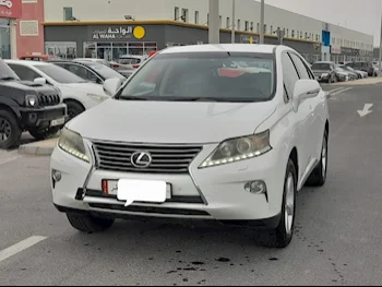Lexus  RX  350  2013  Automatic  173,000 Km  6 Cylinder  Four Wheel Drive (4WD)  SUV  White