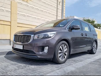 Kia  Carnival  2016  Automatic  111,000 Km  6 Cylinder  Front Wheel Drive (FWD)  Van / Bus  Gray