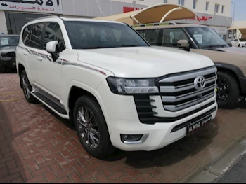 Toyota  Land Cruiser  GXR Twin Turbo  2024  Automatic  13,000 Km  6 Cylinder  Four Wheel Drive (4WD)  SUV  White  With Warranty