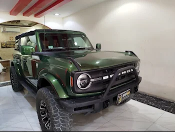 Ford  Bronco  Big Bend  2022  Automatic  19,000 Km  4 Cylinder  Four Wheel Drive (4WD)  SUV  Green  With Warranty