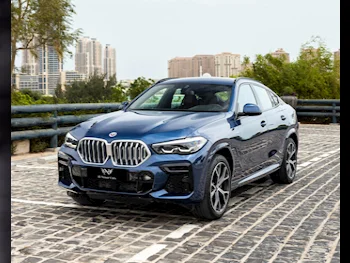 BMW  X-Series  X6 M  2023  Automatic  40,000 Km  6 Cylinder  Four Wheel Drive (4WD)  SUV  Blue  With Warranty