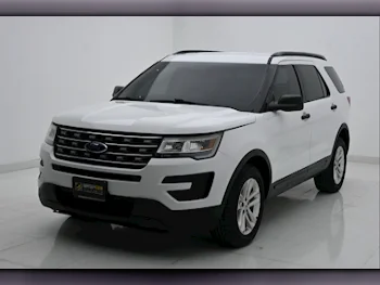 Ford  Explorer  2017  Automatic  43,000 Km  6 Cylinder  Four Wheel Drive (4WD)  SUV  White