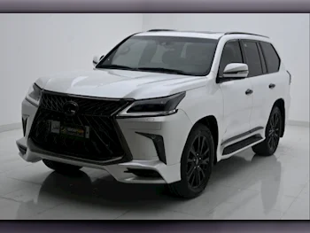 Lexus  LX  570 S Black Edition  2020  Automatic  76,000 Km  8 Cylinder  Four Wheel Drive (4WD)  SUV  Pearl