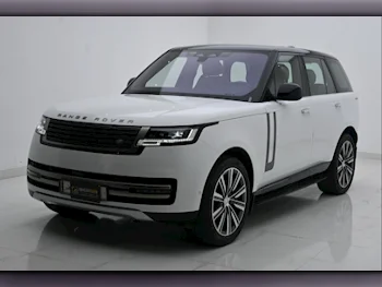 Land Rover  Range Rover  Vogue  2023  Automatic  52,000 Km  6 Cylinder  Four Wheel Drive (4WD)  SUV  White  With Warranty
