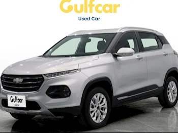 Chevrolet  Groove  LT  2023  Automatic  28,046 Km  4 Cylinder  Front Wheel Drive (FWD)  SUV  Silver  With Warranty