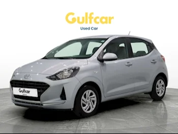 Hyundai  I  10  2023  Automatic  39,323 Km  3 Cylinder  Front Wheel Drive (FWD)  Hatchback  Silver  With Warranty