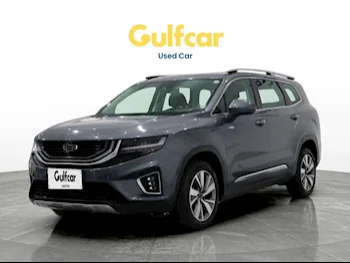 Geely  Okavango  2023  Automatic  52,425 Km  3 Cylinder  Front Wheel Drive (FWD)  SUV  Blue  With Warranty
