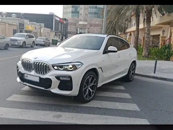 BMW  X-Series  X6  2020  Automatic  103,000 Km  6 Cylinder  Four Wheel Drive (4WD)  SUV  White  With Warranty