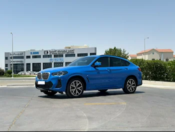 BMW  X-Series  X4  2022  Automatic  13,000 Km  4 Cylinder  Four Wheel Drive (4WD)  SUV  Blue  With Warranty