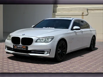 BMW  7-Series  740 Li  2013  Automatic  120,000 Km  6 Cylinder  Rear Wheel Drive (RWD)  Sedan  White