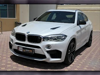 BMW  X-Series  X6 M  2016  Automatic  87,000 Km  8 Cylinder  Four Wheel Drive (4WD)  SUV  White
