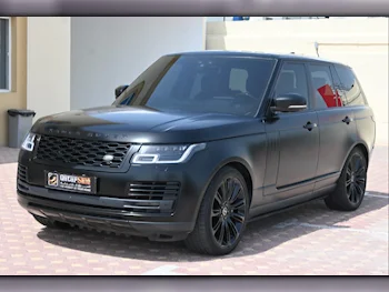 Land Rover  Range Rover  Vogue  Autobiography  2019  Automatic  77,000 Km  8 Cylinder  Four Wheel Drive (4WD)  SUV  Black Matte  With Warranty