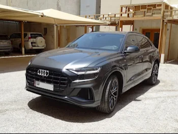 Audi  Q8  S-Line  2019  Automatic  114,000 Km  6 Cylinder  All Wheel Drive (AWD)  SUV  Gray  With Warranty
